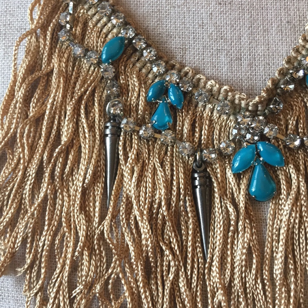 Statement Tassel Necklace - image 2